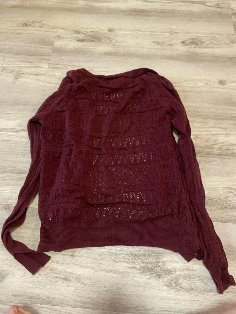 Burgundy Jack Wills Cardigan